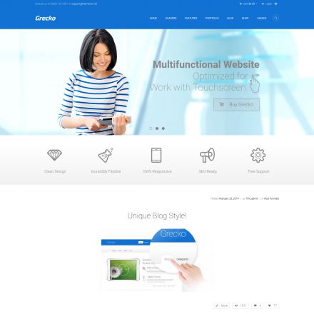 ThemeForest Grecko