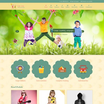 ThemeForest Kids Zone