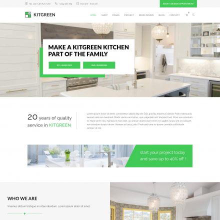 ThemeForest KitGreen