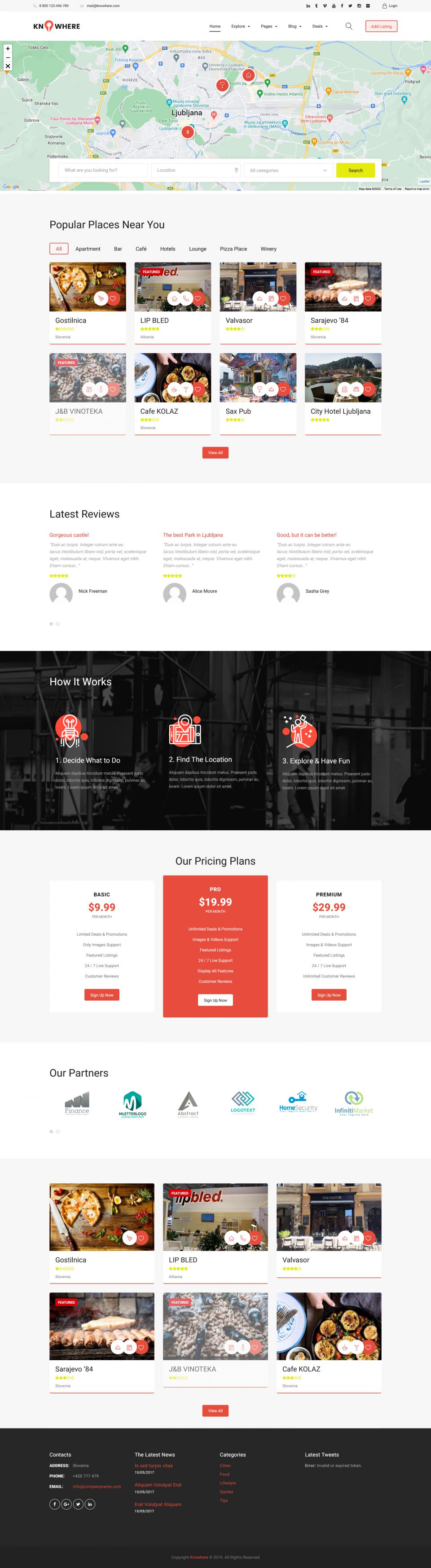 WordPress template ThemeForest Knowhere Pro
