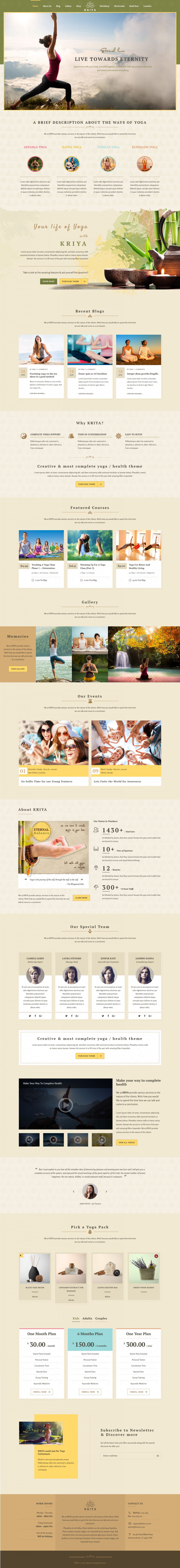 Template ThemeForest Kriya WordPress template ThemeForest Kriya