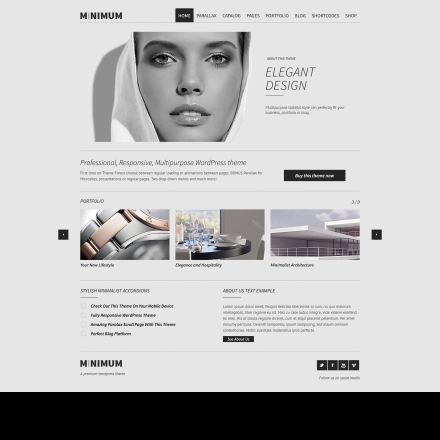 ThemeForest MINIMUM