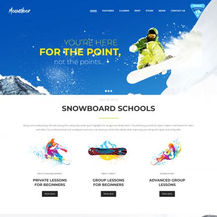 ThemeForest Mounthood