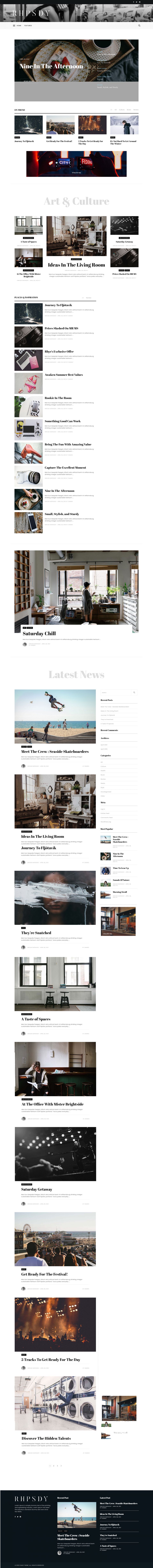 Template ThemeForest Onfleek WordPress template ThemeForest Onfleek