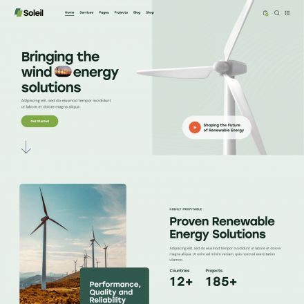 ThemeForest Soleil