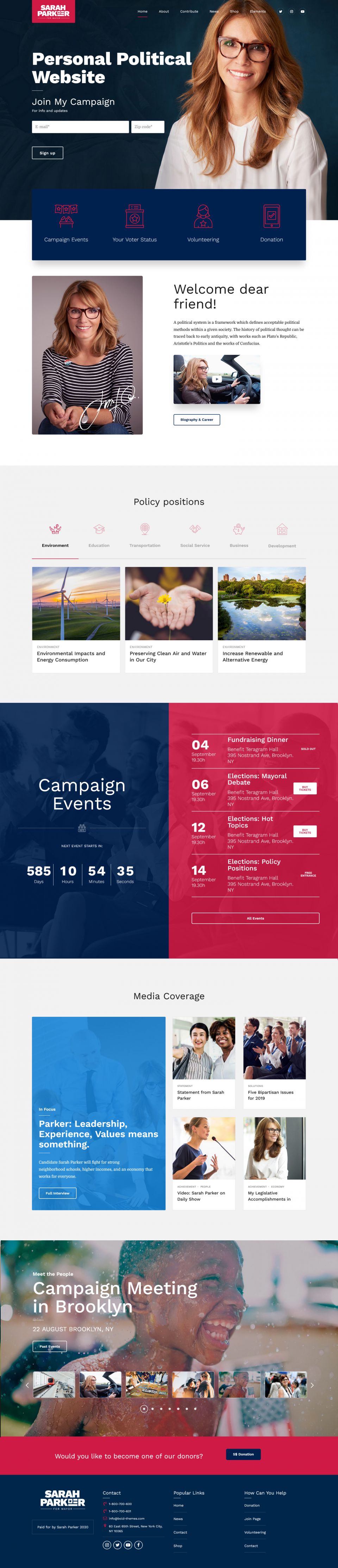 Template ThemeForest Vox Populi WordPress template ThemeForest Vox Populi