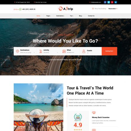 ThemeForest A3trip