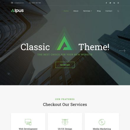 ThemeForest Alpus Pro