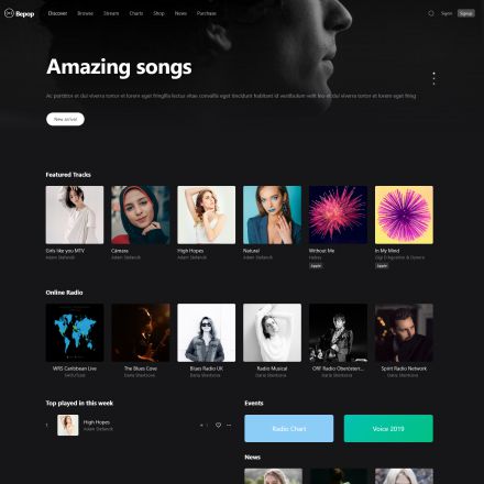 ThemeForest Bepop