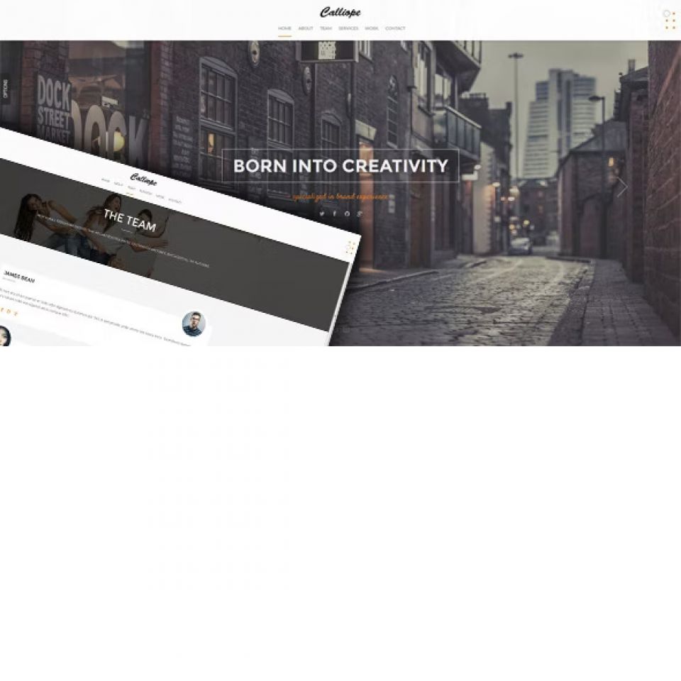 Template ThemeForest Calliope WordPress template ThemeForest Calliope