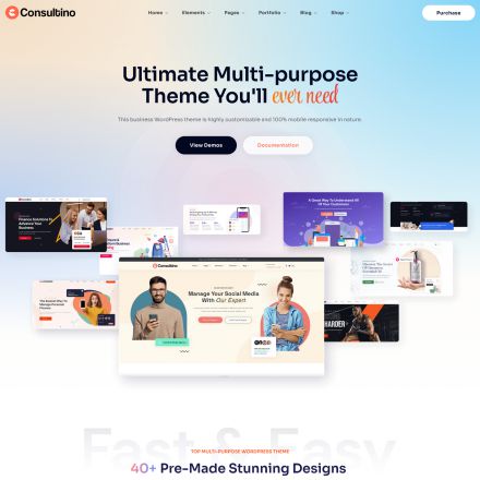 ThemeForest Consultino