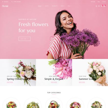 ThemeForest Florial