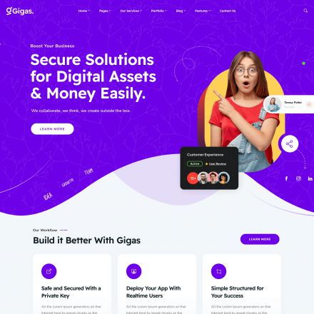 ThemeForest Gigas