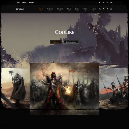 ThemeForest Godlike