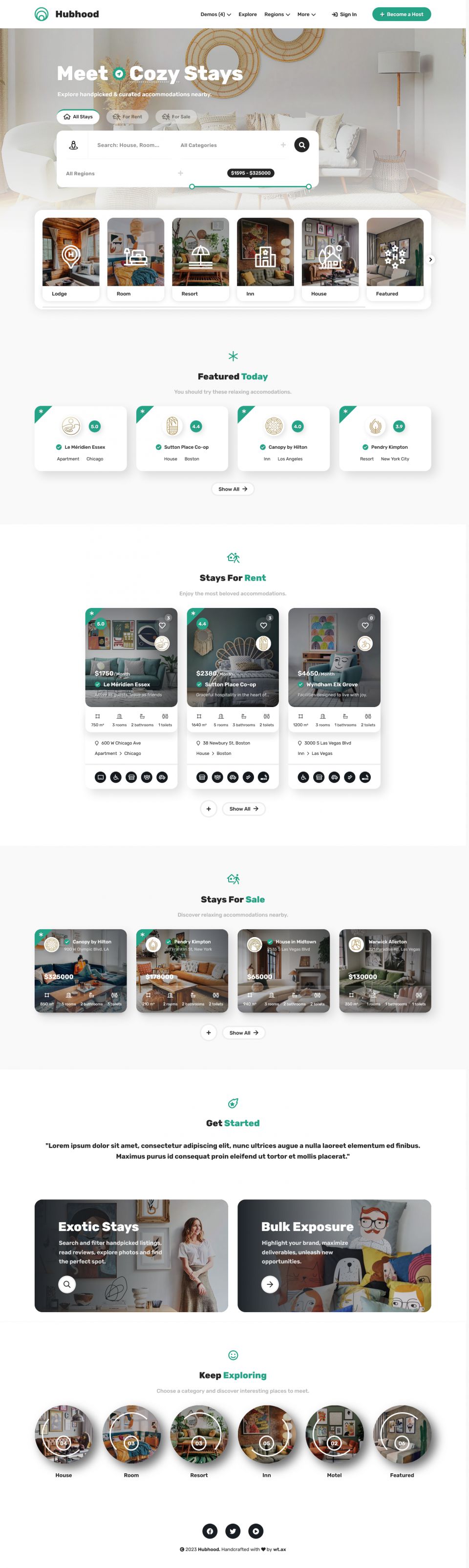 WordPress template ThemeForest Hubhood