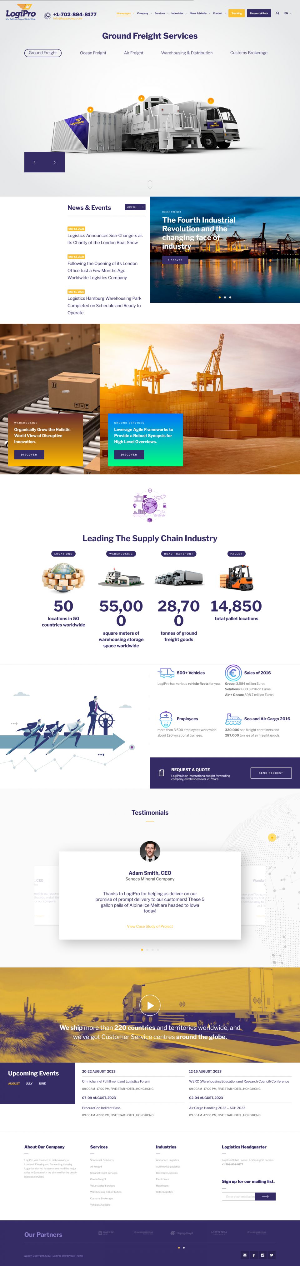 Template ThemeForest LogiPro WordPress template ThemeForest LogiPro