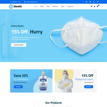 ThemeForest Medik