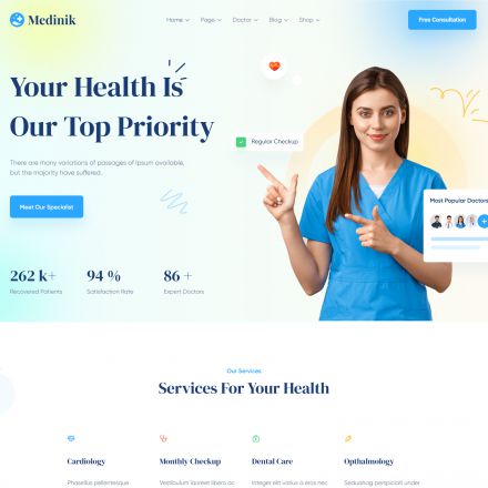 ThemeForest Medinik