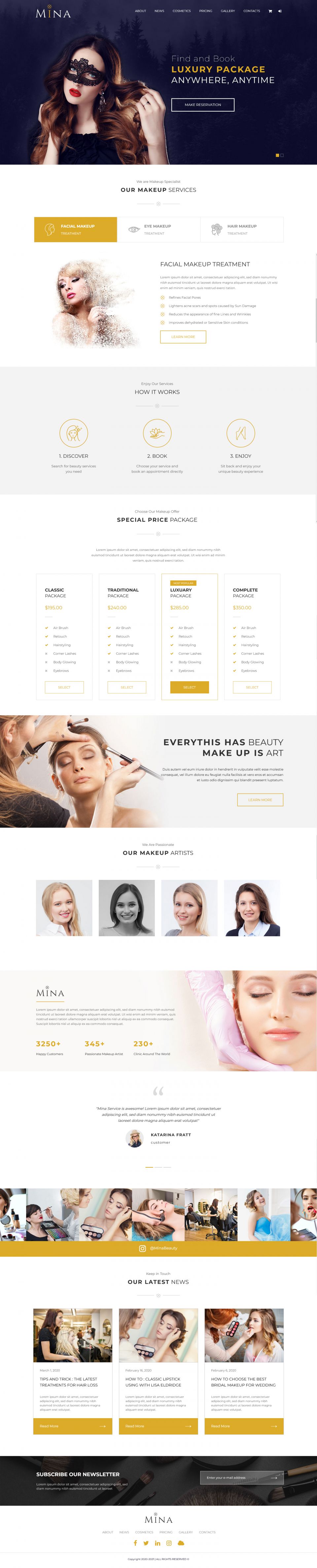 WordPress template ThemeForest Maia