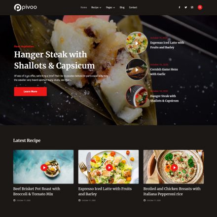 ThemeForest Pivoo