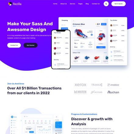 ThemeForest Rezilla
