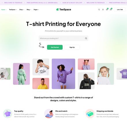 ThemeForest TeeSpace