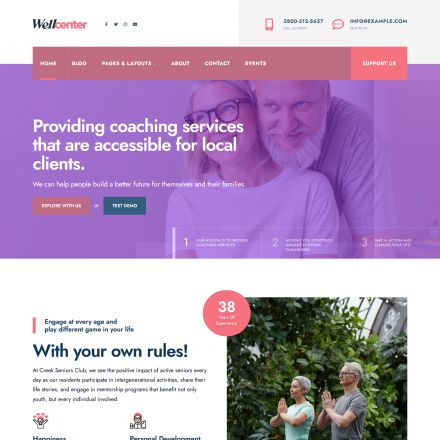 ThemeForest Wellcenter