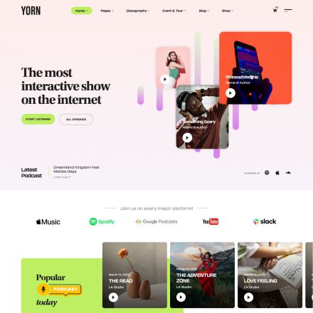 ThemeForest Yorn