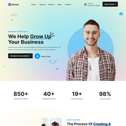 ThemeForest Advisol