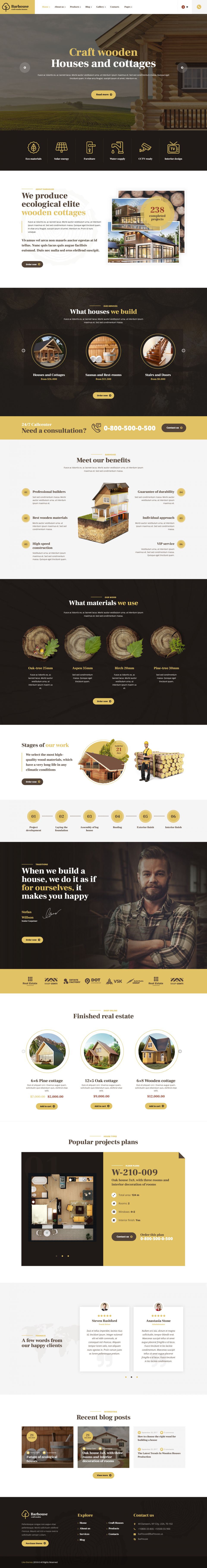Template ThemeForest Barhouse WordPress template ThemeForest Barhouse