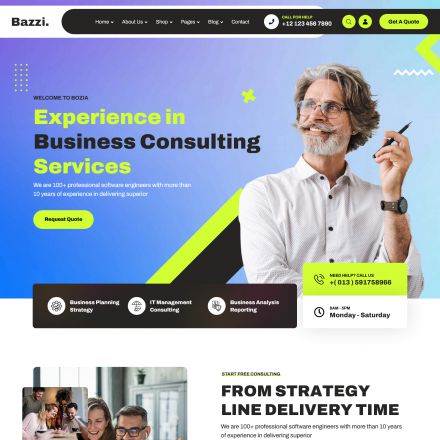 ThemeForest Bazzi