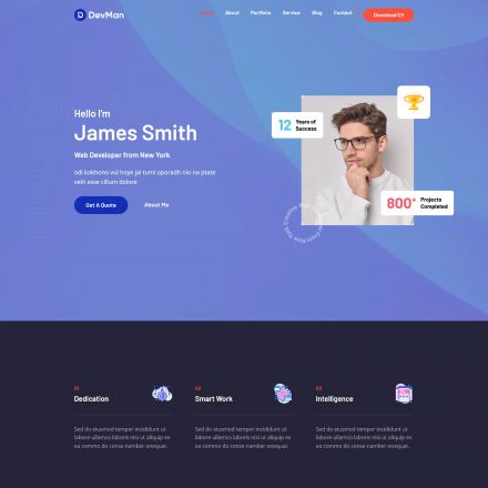 ThemeForest Devman