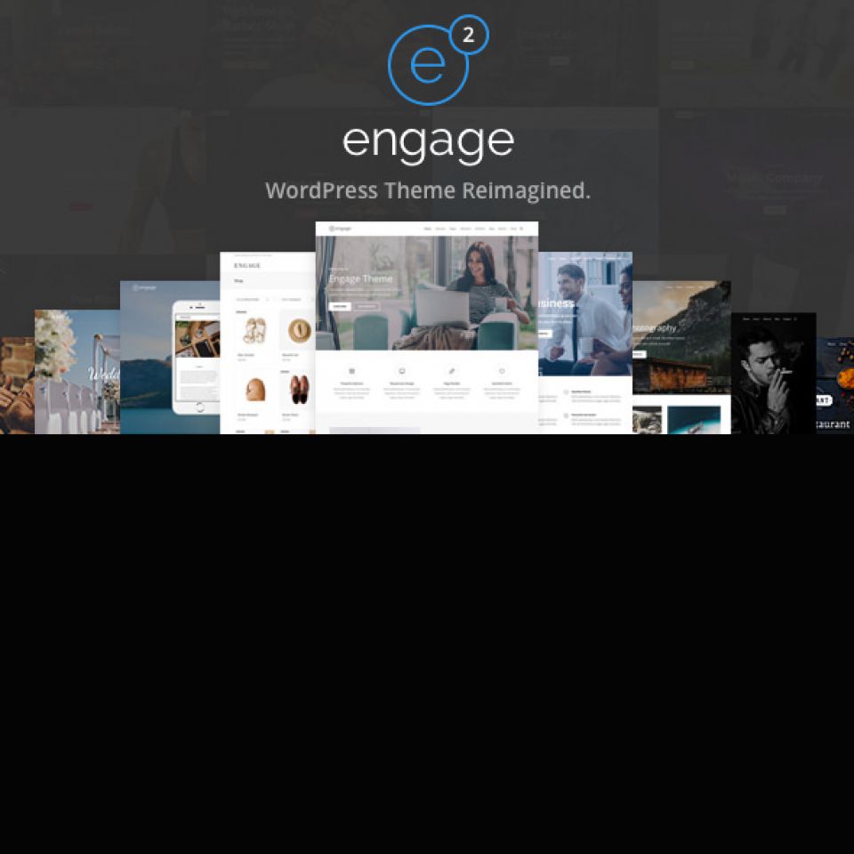 WordPress template ThemeForest Engage