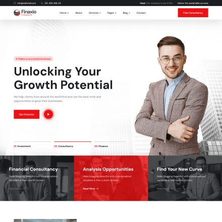 ThemeForest Finaxio