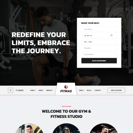 ThemeForest Fitmas