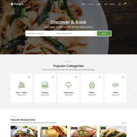 ThemeForest Foogra