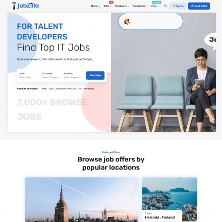 ThemeForest JobZilla