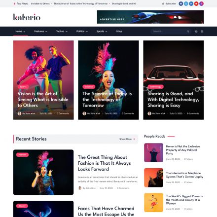 ThemeForest Katerio