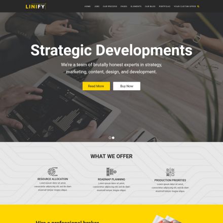 ThemeForest Linify