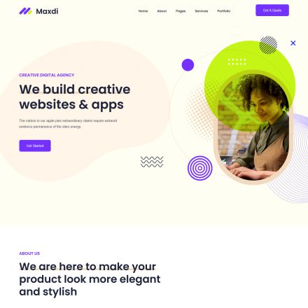 ThemeForest Maxdi