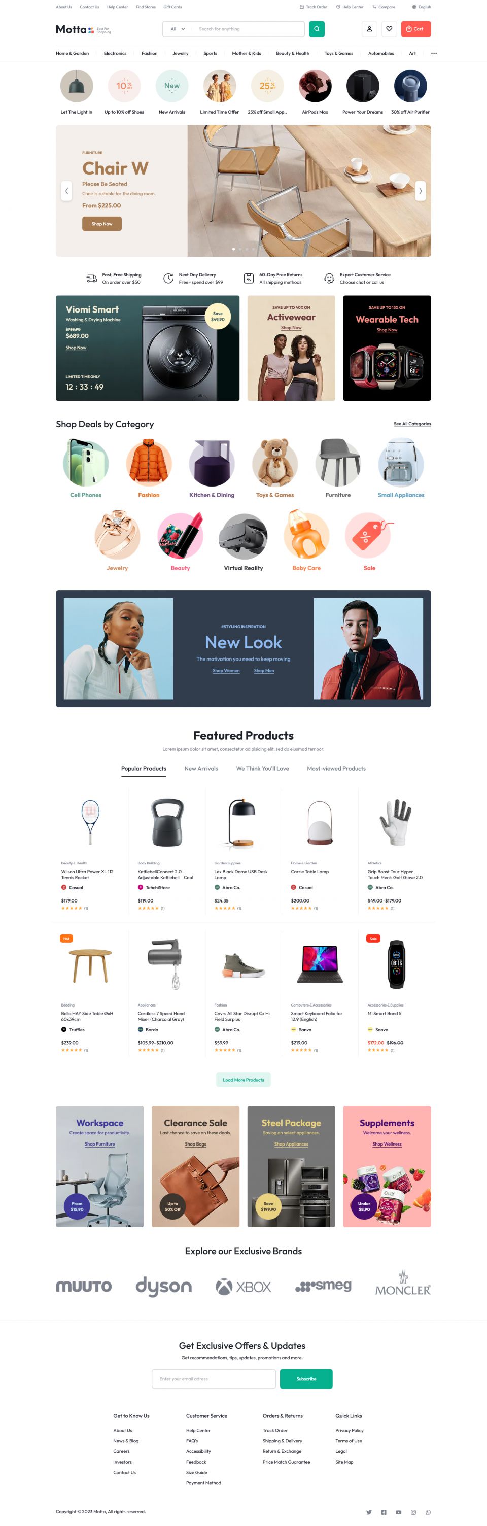 WordPress template ThemeForest Motta
