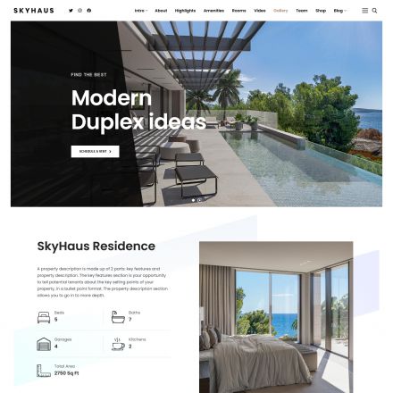 ThemeForest SkyHaus