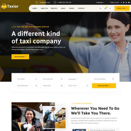 ThemeForest Taxiar