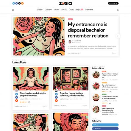 ThemeForest Zosia