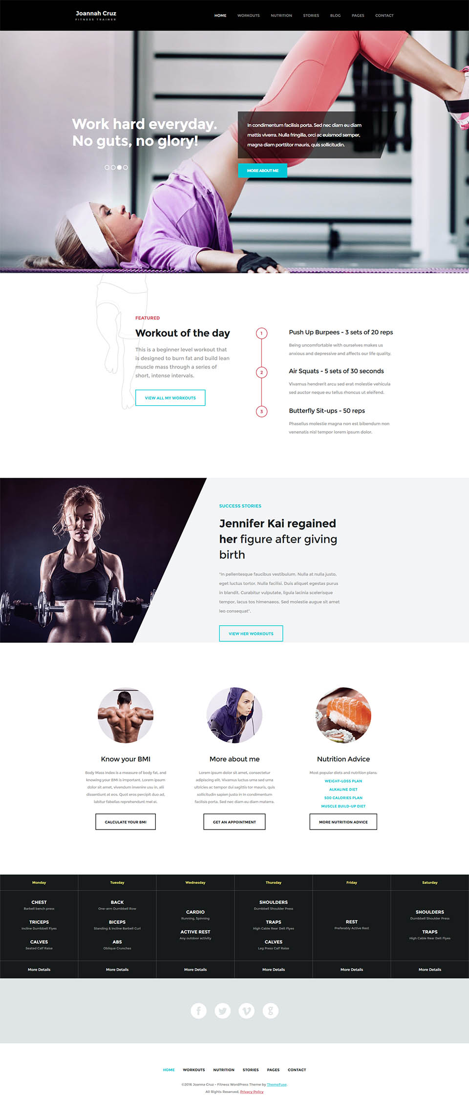 WordPress template ThemeFuse In Shape