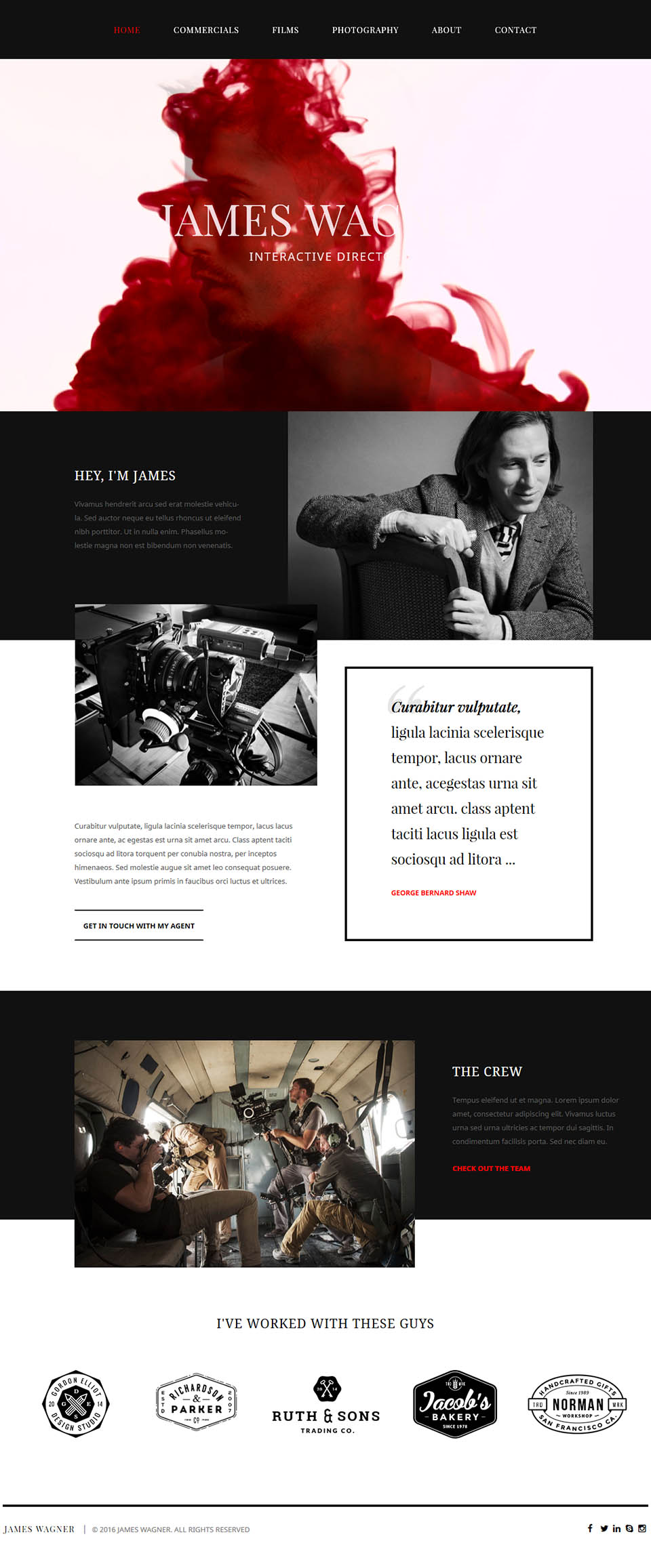 WordPress template ThemeFuse Reel Story