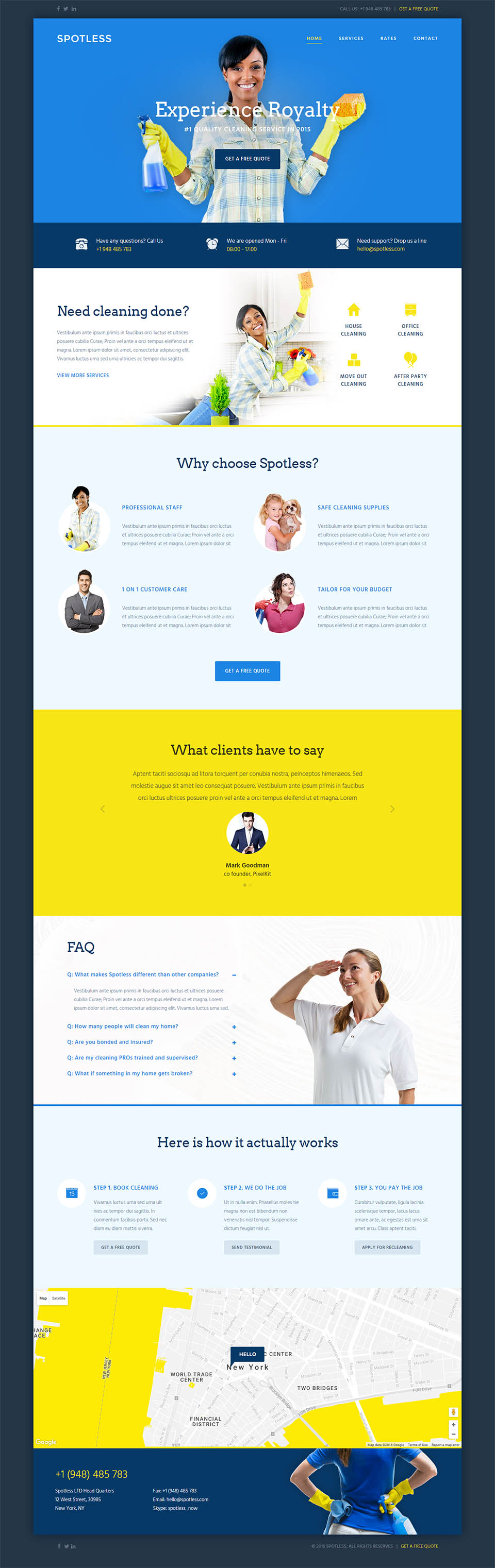 WordPress template ThemeFuse Spotless