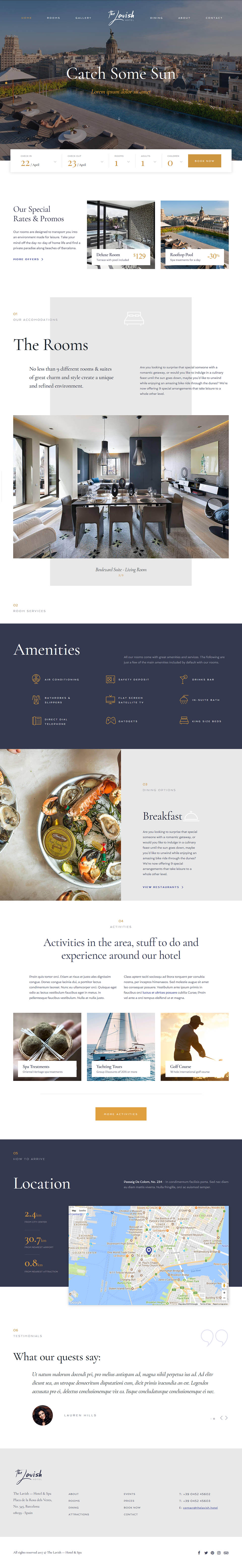 WordPress template ThemeFuse The Lavish