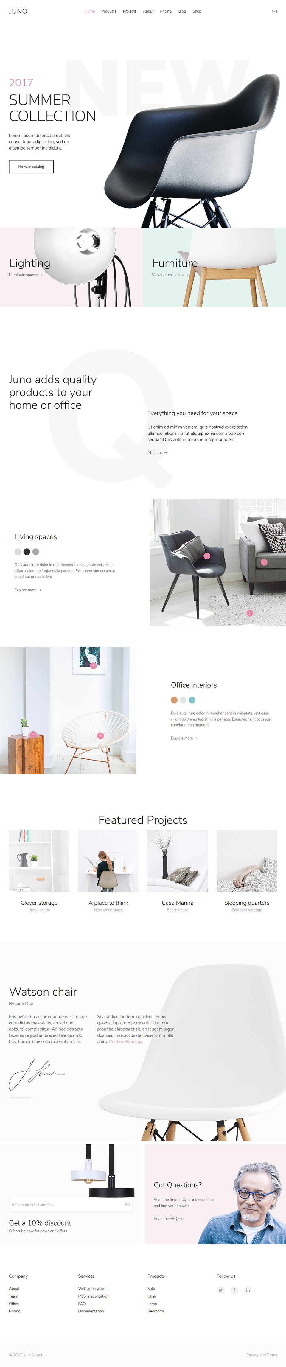 WordPress template YOOtheme Juno