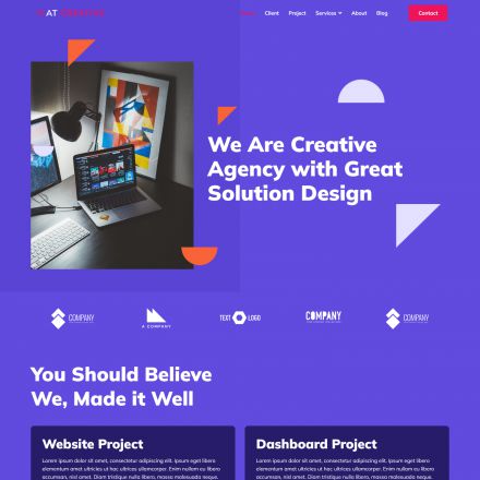 AGE Themes Creative Onepage